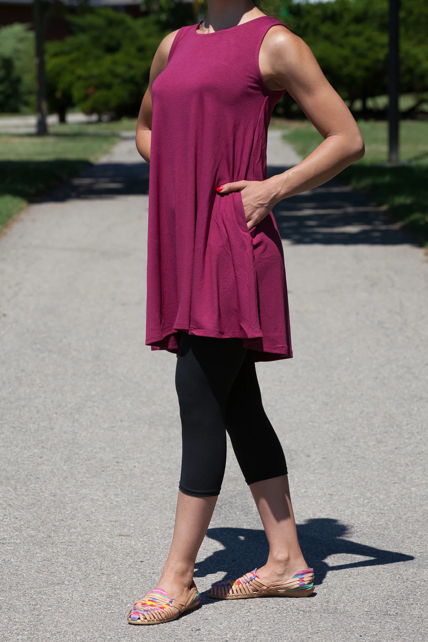 Long Tank Tunic (WITH POCKETS) - Image 15