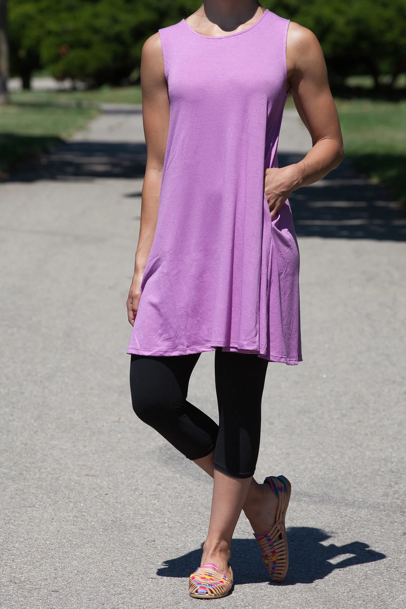 Long Tank Tunic (WITH POCKETS) - Image 22